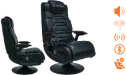  X-Rocker Pro 4.1 Console Gaming Chair, Upholstered Padded Seat