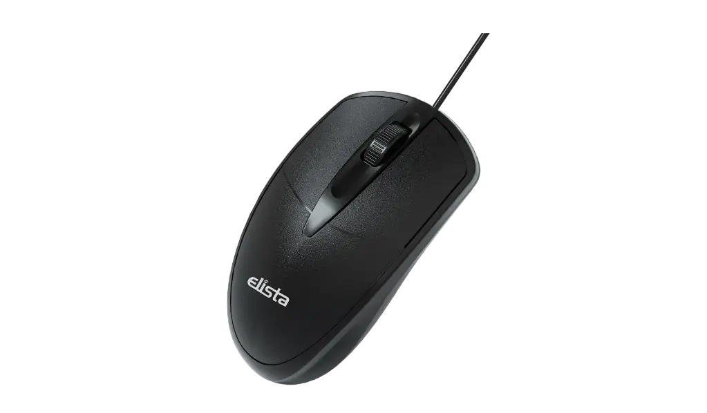 Elista Wired WM-501 USB 3 Button Optical Mouse