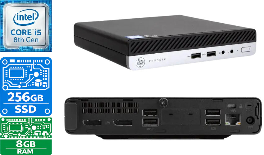 HP ProDesk 600 G4 Mini PC Intel Core i5-8th