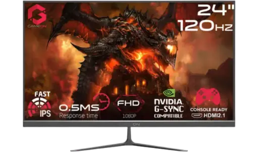 GAMEON GOES24FHD120IPS Essential Series 24-Inch FHD 120Hz Gaming Monitor