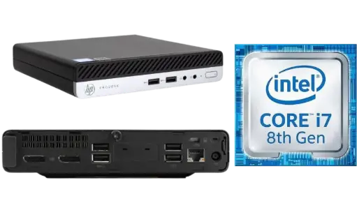 HP ProDesk 600 G4 Mini PC Intel Core i7-8th