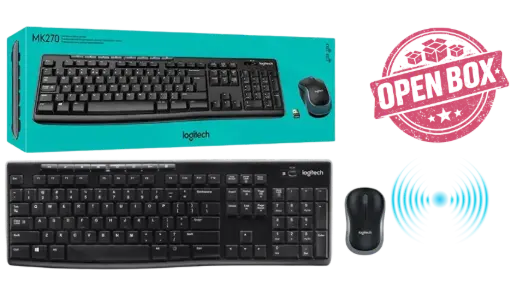 Logitech Mk270 Wireless Keyboard And Mouse Combo