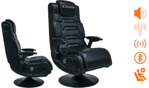 X-Rocker Pro 4.1 Console Gaming Chair, Upholstered Padded Seat